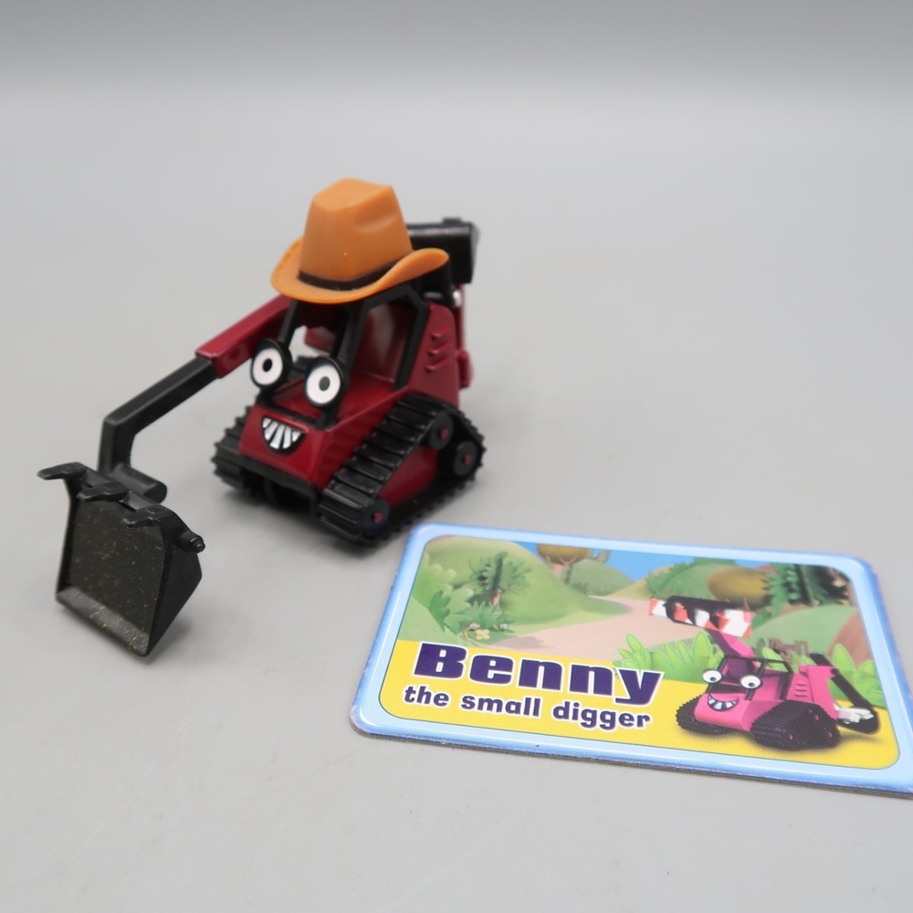 Bob The Builder Diecast Take Along Benny Small Digger Metal Toy 2006